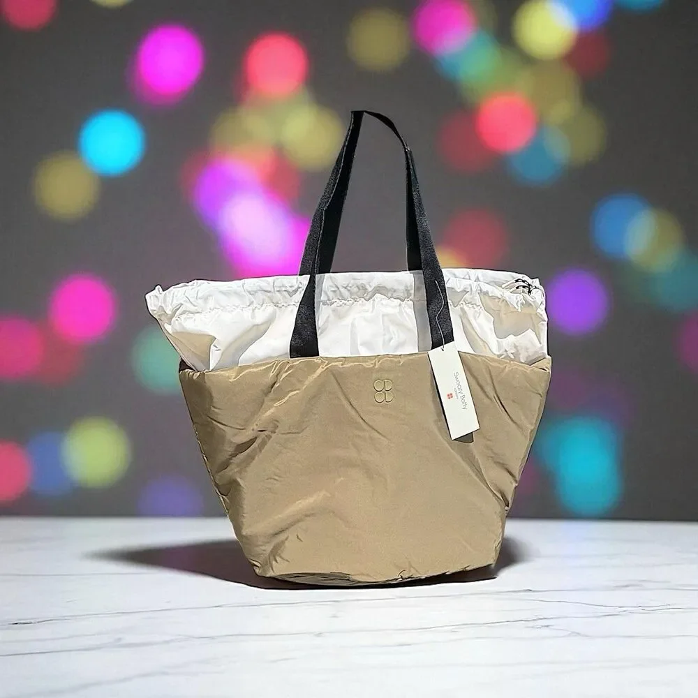 Sweaty Betty Colour Pop Gym Bag in Moss Green NWT